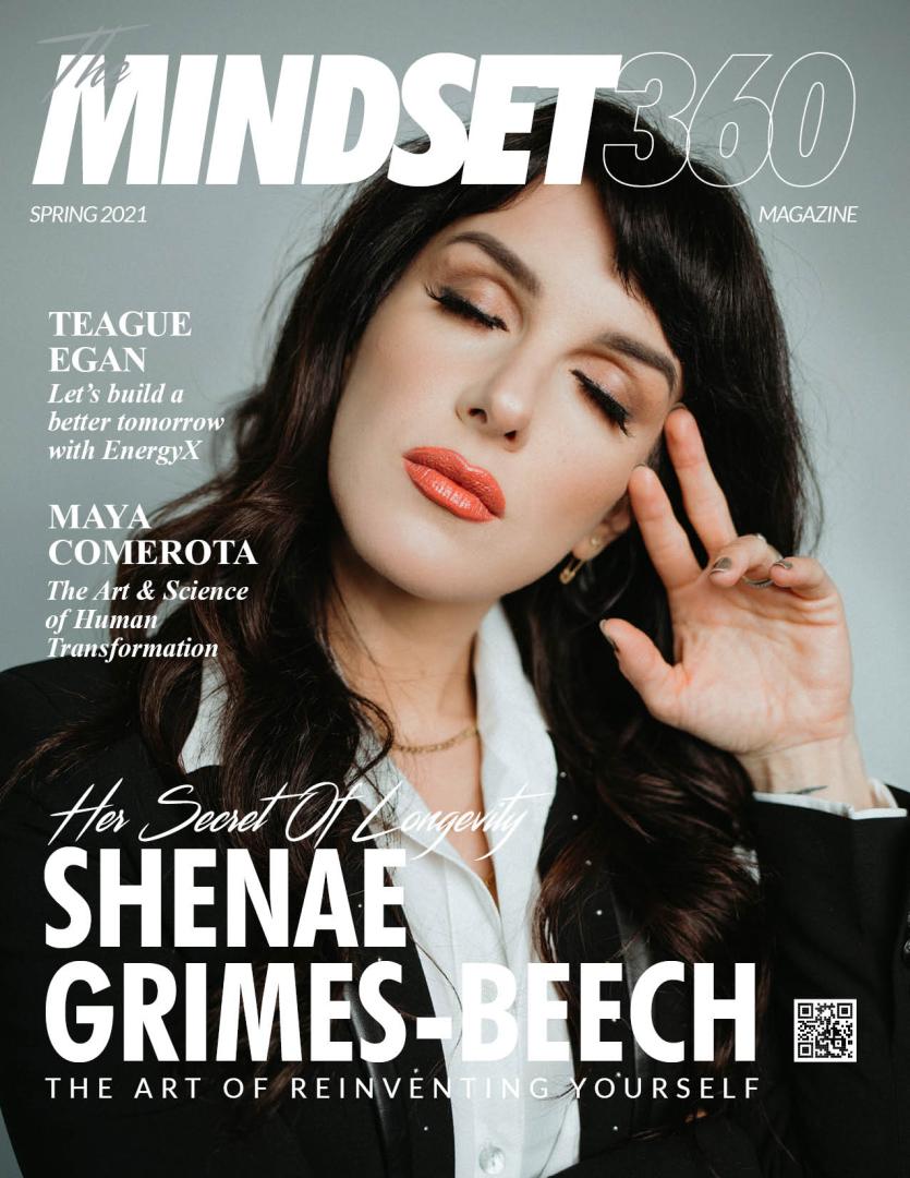 Shenae Grimes Beech COVER THEMINDSET360